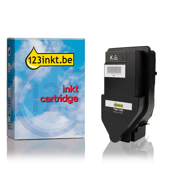 Konica Minolta TNP-79K (AAJW150) toner zwart (123inkt huismerk) AAJW150C 073291 - 1