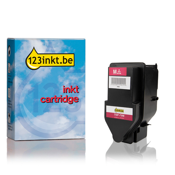 Konica Minolta TNP-79M (AAJW350) toner magenta (123inkt huismerk) AAJW350C 073295 - 1