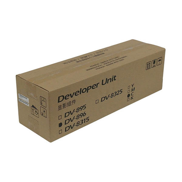 Kyocera DV-896C (302MY93042) developer unit cyaan (origineel) 095274 - 1