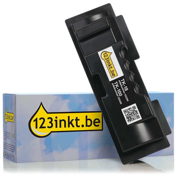 Kyocera TK-100 toner zwart (123inkt huismerk) 370PU5KWC 032299 - 1