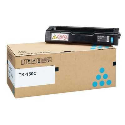 Kyocera TK-150C toner cyaan (origineel) 1T05JKCNL0 079250 - 1