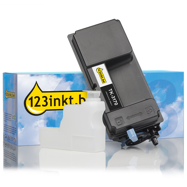 Kyocera TK-3170 toner zwart hoge capaciteit (123inkt huismerk) 094411 - 1