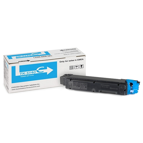 Kyocera TK-5140C toner cyaan (origineel) 1T02NRCNL0 094228 - 1