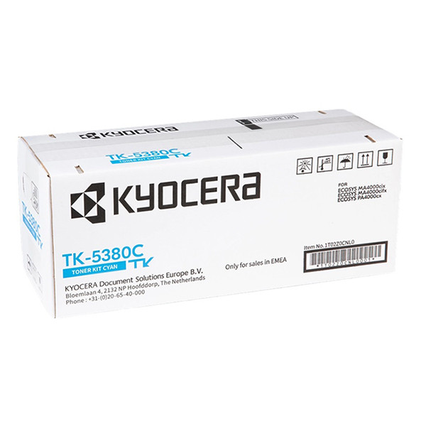 Kyocera TK-5380C toner cyaan (origineel) 1T02Z0CNL0 095052 - 1