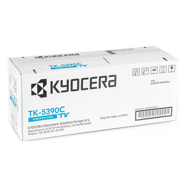 Kyocera TK-5390C toner cyaan (origineel) 1T02Z1CNL0 095068 - 1