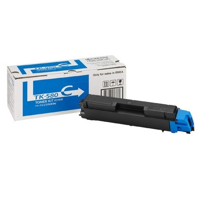 Kyocera TK-580C toner cyaan (origineel) 1T02KTCNL0 079330 - 1