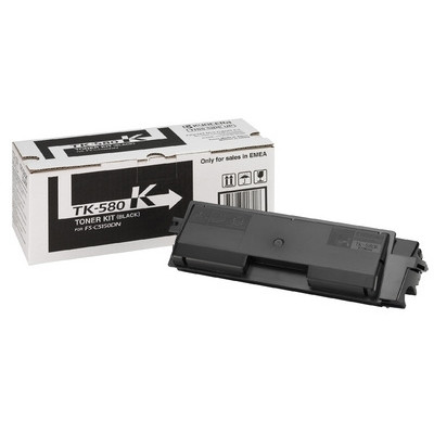 Kyocera TK-580K toner zwart (origineel) 1T02KT0NL0 079328 - 1