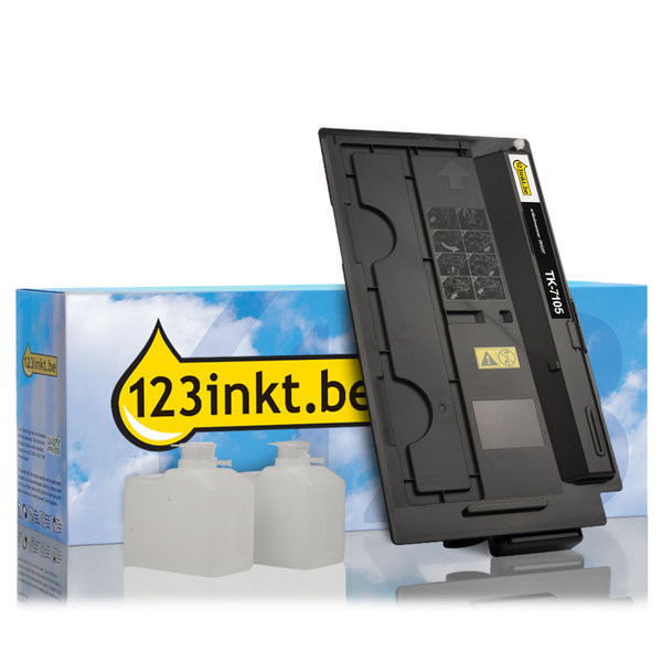 Kyocera TK-7105 toner zwart (123inkt huismerk) 1T02P80NL0C 094087 - 1