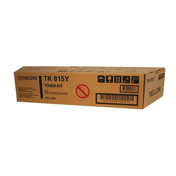 Kyocera TK-815Y toner geel (origineel) 370AN310 079025 - 1