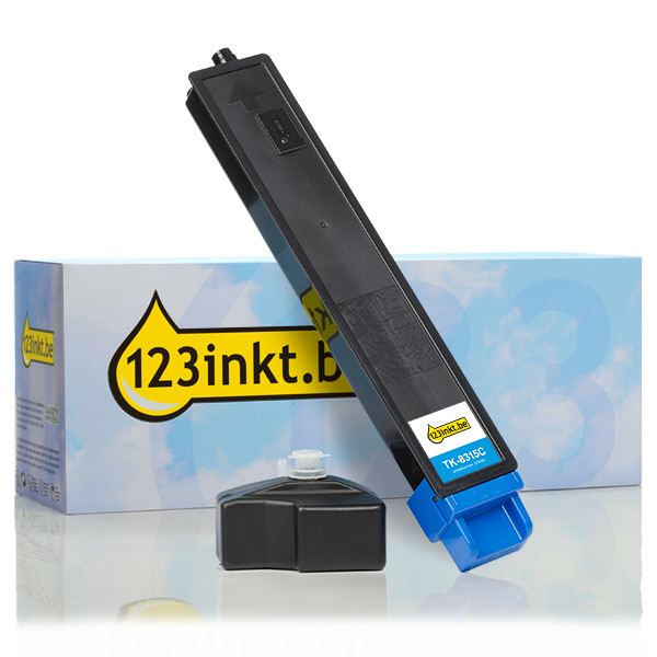 Kyocera TK-8315C toner cyaan (123inkt huismerk) 1T02MVCNL0C 079399 - 1