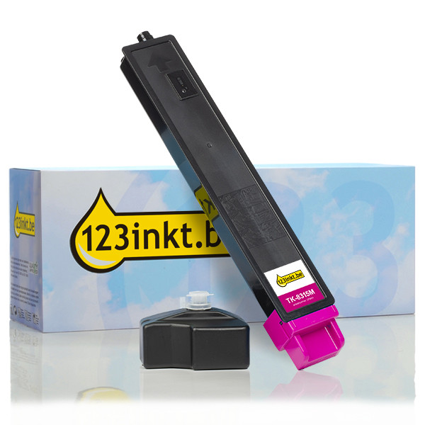 Kyocera TK-8315M toner magenta (123inkt huismerk) 1T02MVBNL0C 079401 - 1