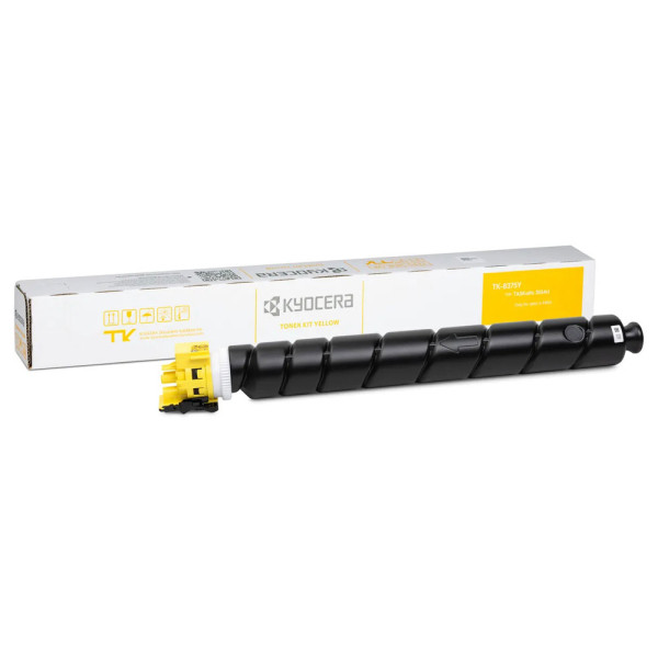 Kyocera TK-8375Y toner geel (origineel) 1T02XDANL0 094900 - 1