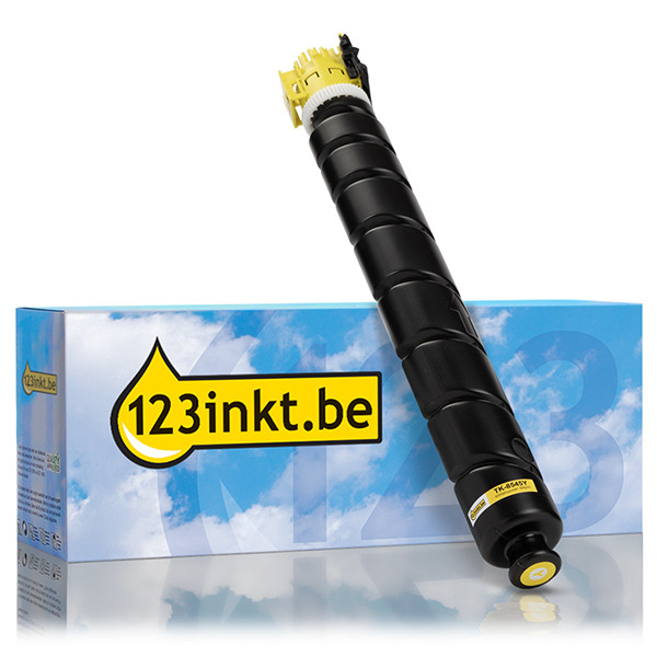 Kyocera TK-8545Y toner geel (123inkt huismerk) 1T02YMANL0C 094931 - 1