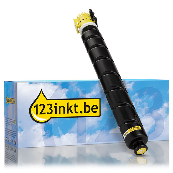 Kyocera TK-8555Y toner geel (123inkt huismerk) 1T02XCANL0C 094939 - 1