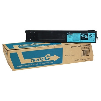 Kyocera TK-875C toner cyaan (origineel) 1T05JNCNL0 079286 - 1