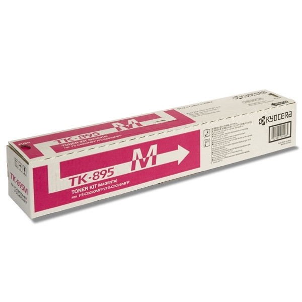 Kyocera TK-895M toner (origineel) - magenta 1T02K0BNL0 079342 - 1