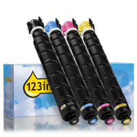Kyocera aanbieding: TK-8555K / C / M / Y zwart + 3 kleuren (123inkt huismerk)  131973