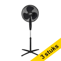 Aanbieding: 3x LGP ventilator staand zwart 828236