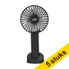Aanbieding: 5x LGP handventilator zwart 828239 - 1