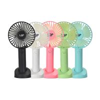 Set LGP handventilators zwart/blauw/groen/roze/wit