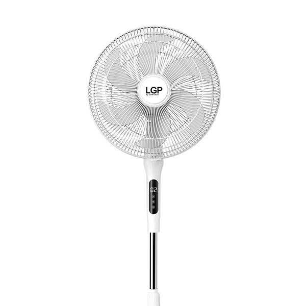 LGP ventilator staand wit met afstandsbediening en timer 828233 - 2
