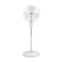 LGP ventilator staand wit met timer 828230