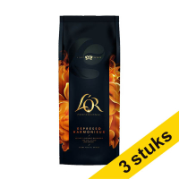 Aanbieding: 3x L'OR Espresso Harmonieux koffiebonen 1 kg