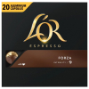 L'OR Espresso Forza koffiecapsules (20 stuks)