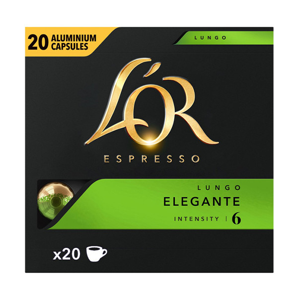 L'OR Espresso Lungo Elegante koffiecapsules (20 stuks) 82552 423021 - 1