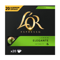 L'OR Espresso Lungo Elegante koffiecapsules (20 stuks) 82552 423021