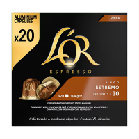 L'OR Espresso Lungo Estremo koffiecups (20 stuks) 4028737 423912