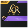 L'OR Espresso Lungo Profondo koffiecapsules (20 stuks)