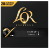 L'OR Espresso Ristretto koffiecapsules (20 stuks)