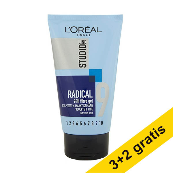 Aanbieding: 5x L'Oréal Studio Line Radical haargel (150 ml) SLO00253 - 1