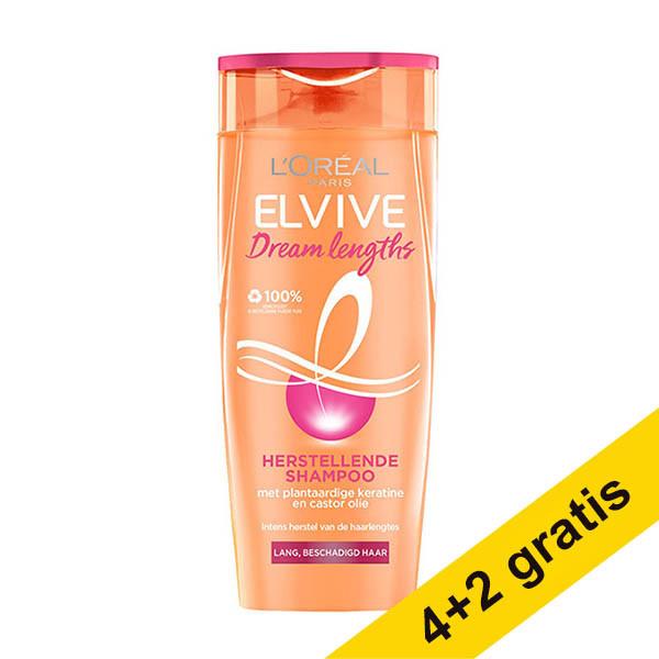 Aanbieding: 6x L'Oréal Paris Elvive Dream Lengths herstellende shampoo (250 ml) SLO00244 - 1