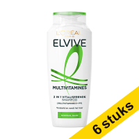 Aanbieding: 6x L'Oréal Paris Elvive Multivitamines shampoo (250 ml) SLO00240