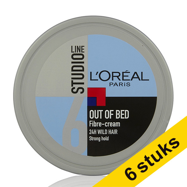 Aanbieding: 6x L'Oreal Studio Line Out of Bed fibre-cream (150 ml) SLO00155 - 1