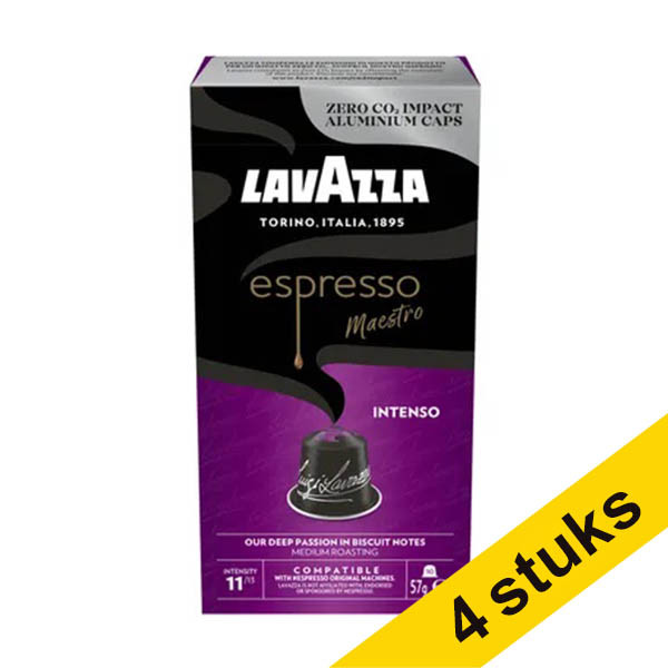 Aanbieding: 4x Lavazza Espresso Intenso koffiecups (10 stuks) 207979 - 1