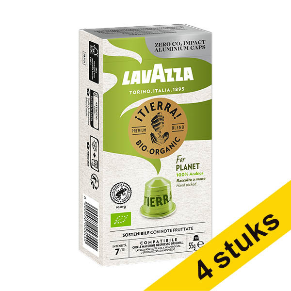 Aanbieding: 4x Lavazza Tierra Bio Organic koffiecups (10 stuks) 207971 - 1