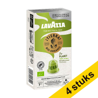 Aanbieding: 4x Lavazza Tierra Bio Organic koffiecups (10 stuks)