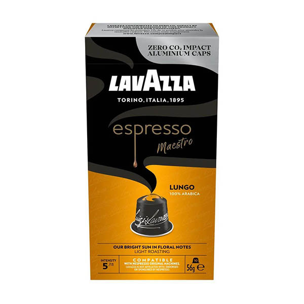 Lavazza Espresso Lungo koffiecups (10 stuks) 207974 - 1