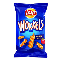 Lay's Paprika Wokkels chips 30 gram (24 stuks)