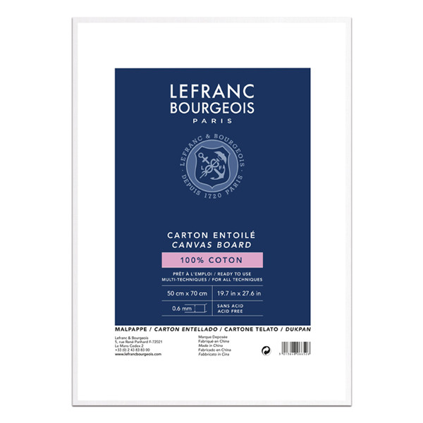 Lefranc Bourgeois Louvre canvas board 50 x 70 cm 806652 405154 - 1