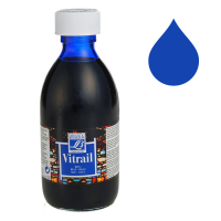 Lefranc Bourgeois Vitrail glas & porseleinverf 025 blue (250 ml) 405093