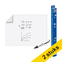 Aanbieding: 2x Legamaster Magic-Chart XL whiteboard folie 90 x 120 cm (15 vellen)