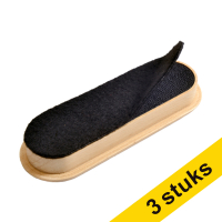 Aanbieding: 3x Legamaster Wooden magnetische whiteboardwisser navulling (10 stuks)