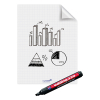 Legamaster Magic-Chart flipchart folie 60 x 80 cm (25 vellen) 7-159000 262000 - 4
