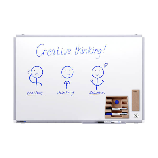 Legamaster Premium Plus whiteboard magnetisch email 90 x 60 cm 262036 - 3