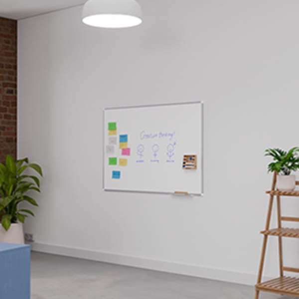 Legamaster Premium Plus whiteboard magnetisch geëmailleerd 120 x 90 cm 262037 - 4