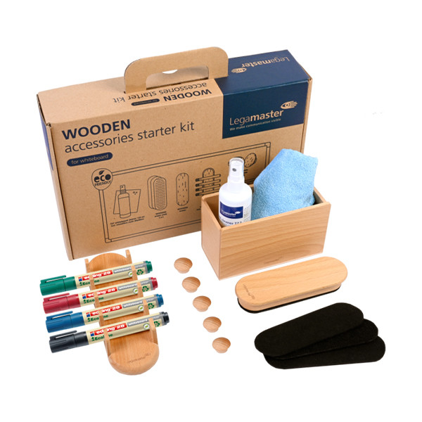 Legamaster Wooden whiteboard starterkit 7-125600 262088 - 1